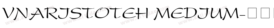 VnAristoteH Medium字体转换